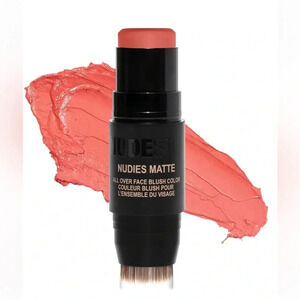 NWT Nudies Matte Blush in Sunset Strip Color w/ brush - Retails for $35